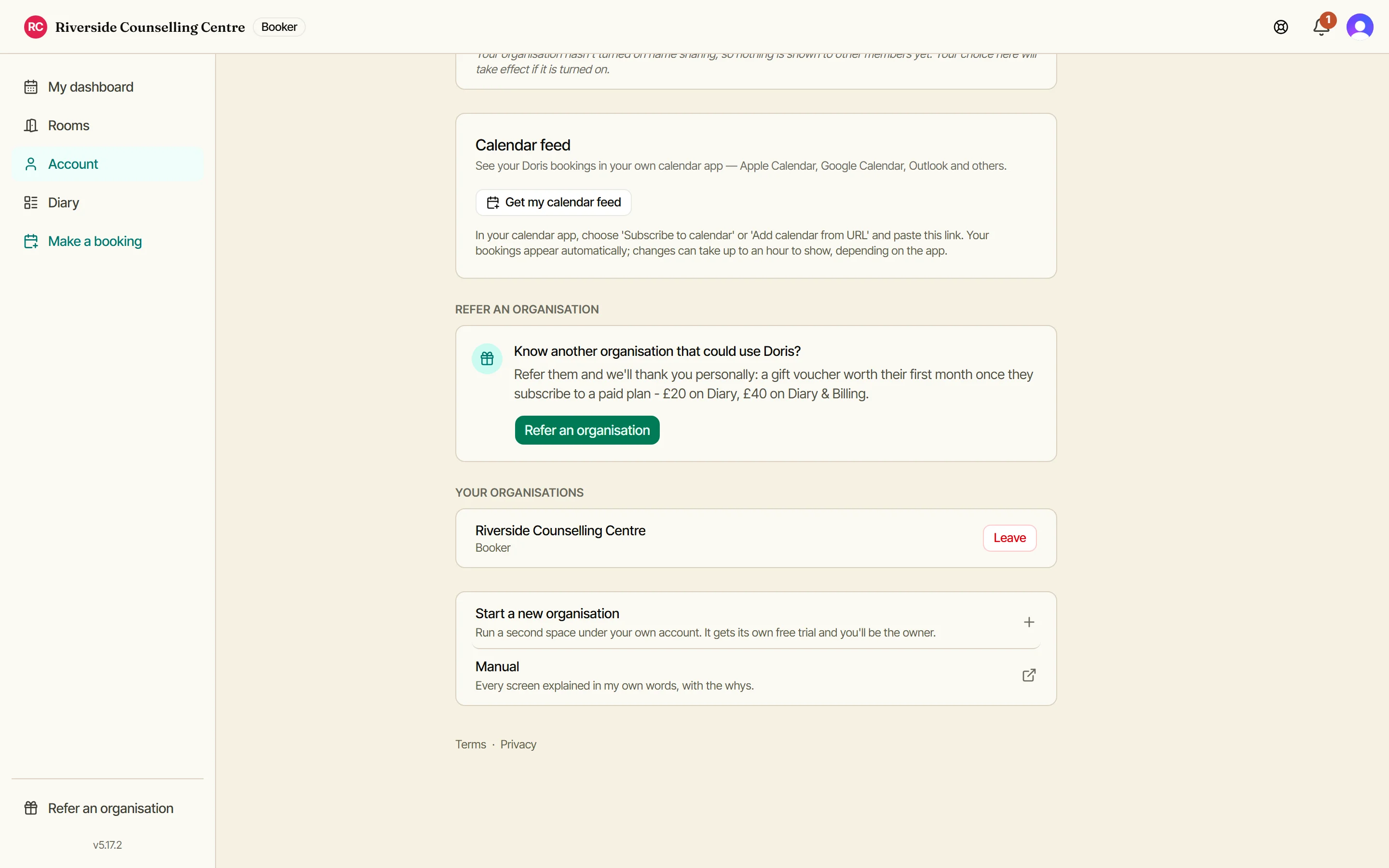 Statements and organisations