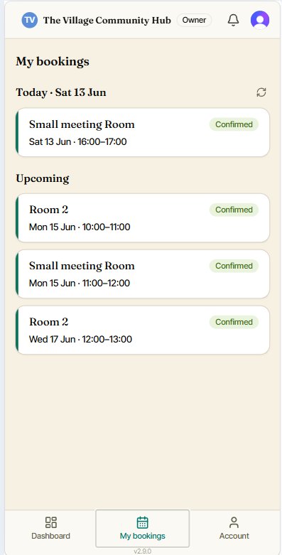 My bookings